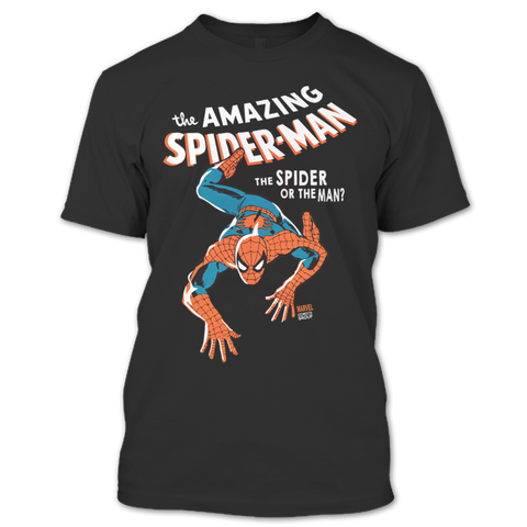 A black t-shirt with the shopify logo