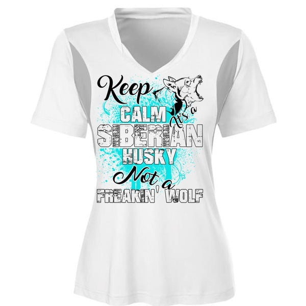 Keep Calm Siberian Husky T Shirt, I Love Dog T Shirt, Awesome T-Shirts