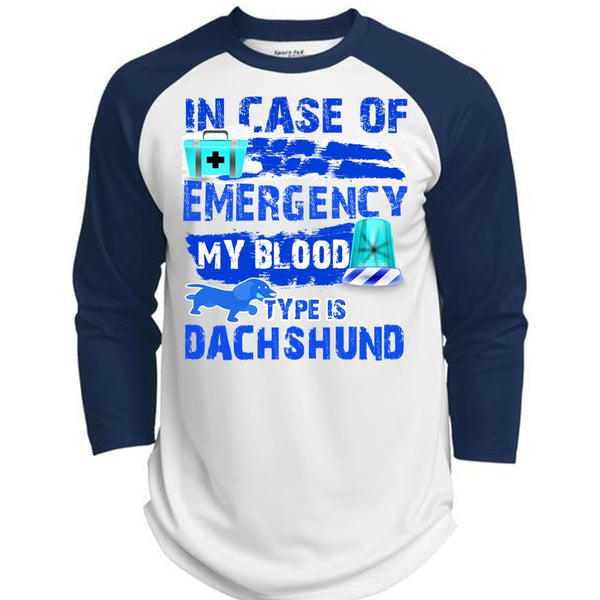 In Case Of Emergency My Blood T Shirt, I Love My Dog T Shirt, Awesome T-Shirts  (Polyester Game Baseball Jersey)