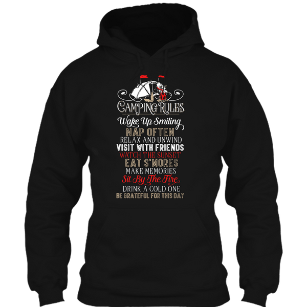 A black t-shirt with the shopify logo