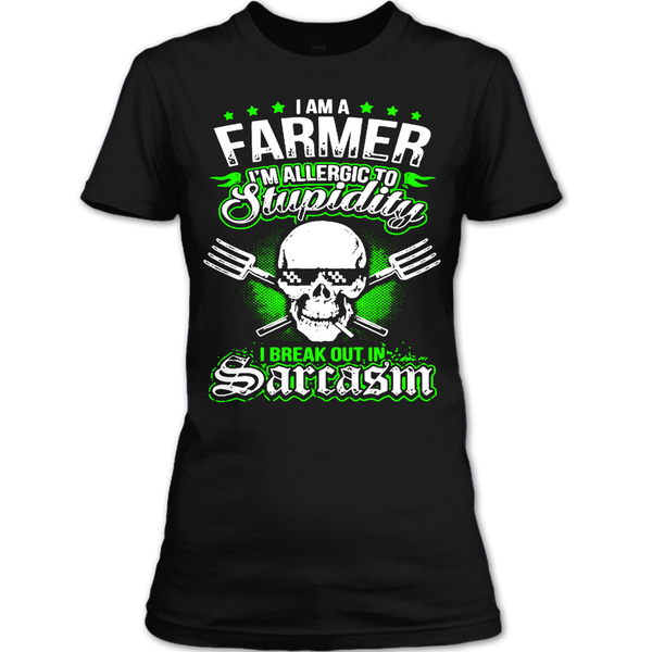 A black t-shirt with the shopify logo