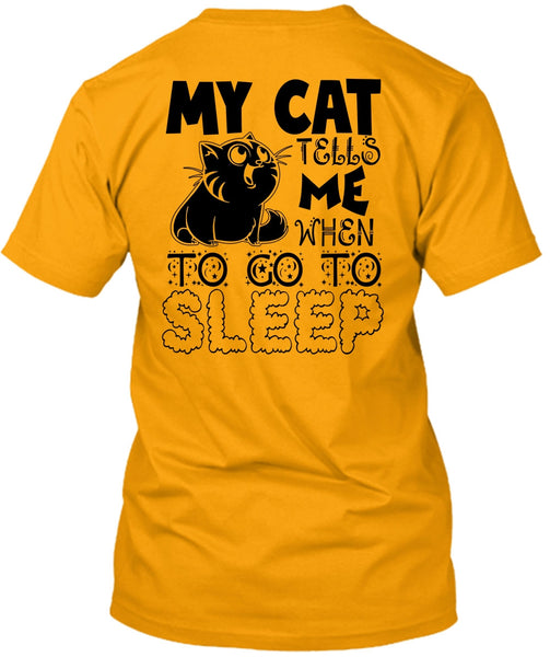My Cat Tells Me T Shirt, I Love My Cat T Shirt