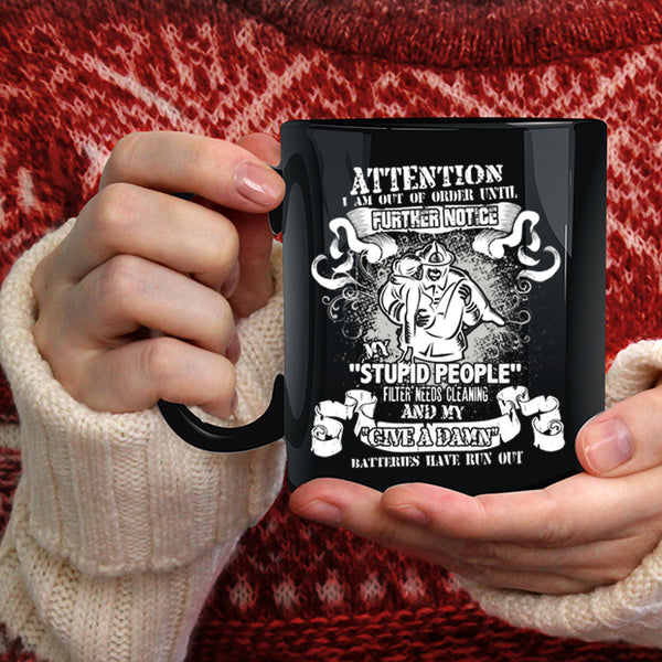 Awesome Firefighter Coffee Mug, Best Gift For Fireman Coffee Cup