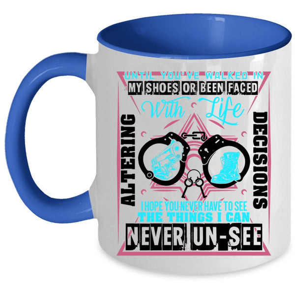 Cool Gift For Policeman Coffee Mug, Awesome Police Officer Accent Mug