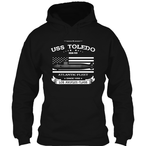 A black t-shirt with the shopify logo