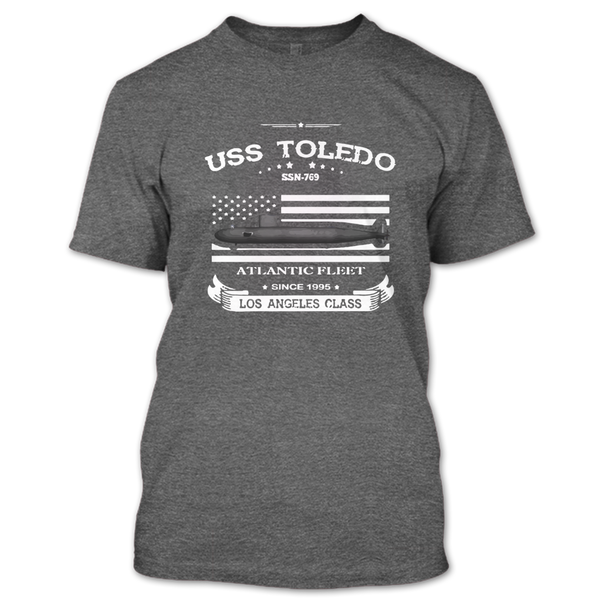 A black t-shirt with the shopify logo