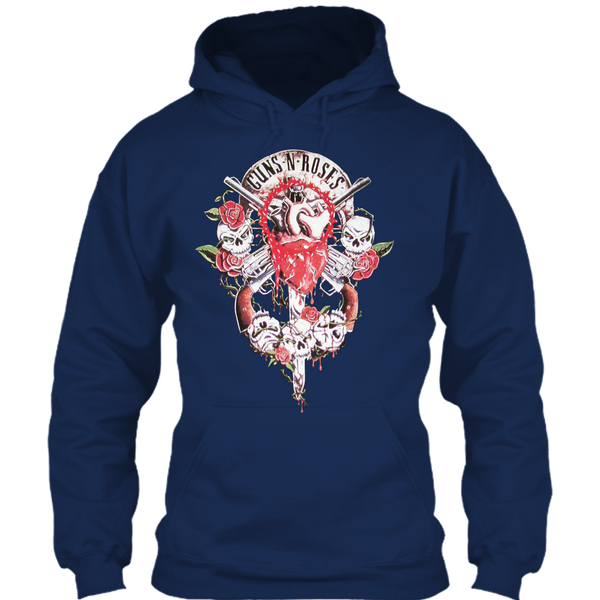 A black t-shirt with the shopify logo