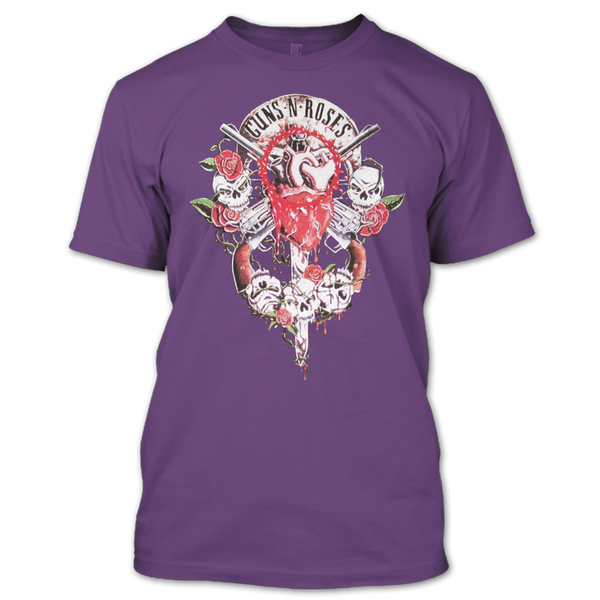 A black t-shirt with the shopify logo