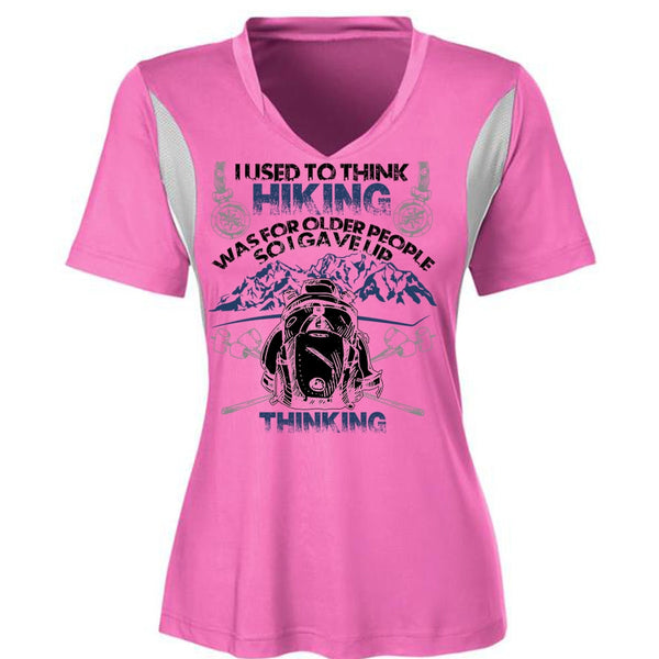 I Used To Think Hiking T Shirt, I Love Hiking T Shirt, Awesome T-Shirts