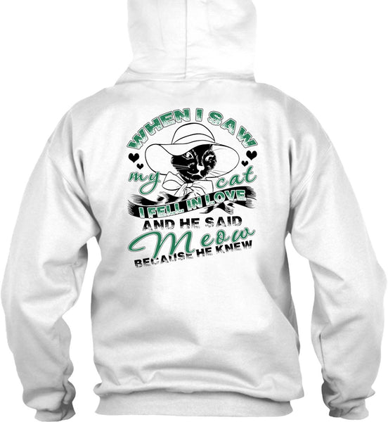 He Said Meow T Shirt, I Love Cat T Shirt