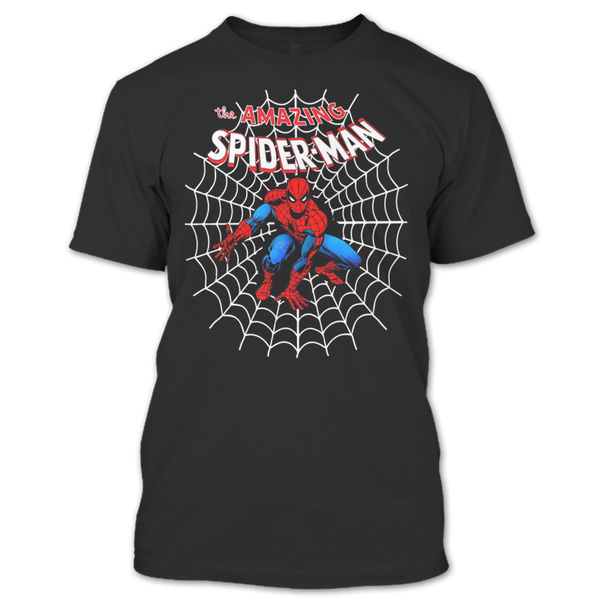 A black t-shirt with the shopify logo