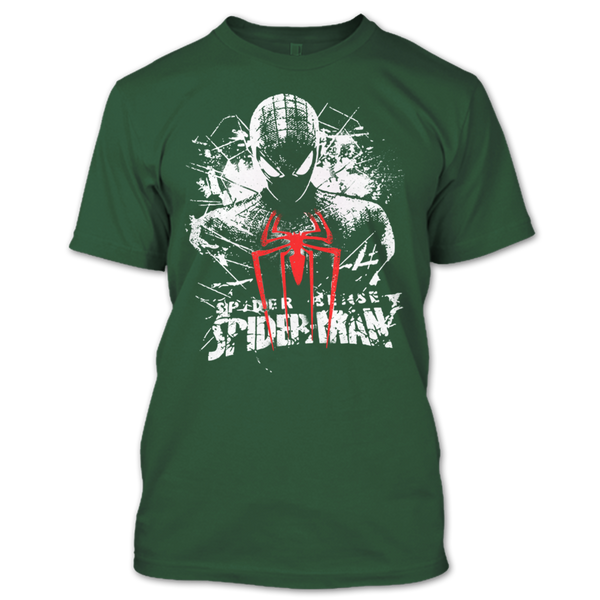 A black t-shirt with the shopify logo