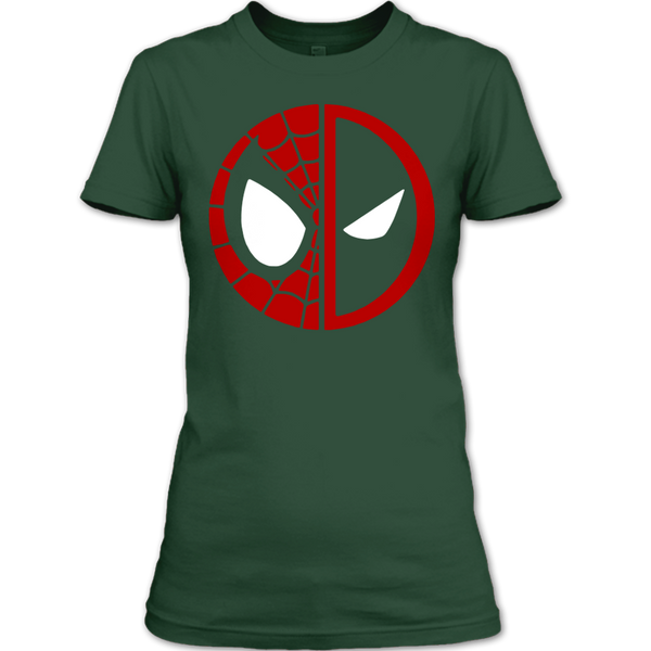 A black t-shirt with the shopify logo