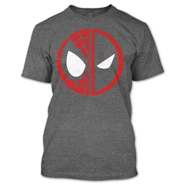 A black t-shirt with the shopify logo