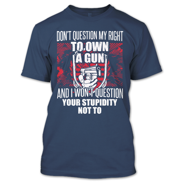 A black t-shirt with the shopify logo