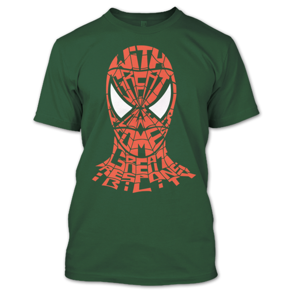 A black t-shirt with the shopify logo