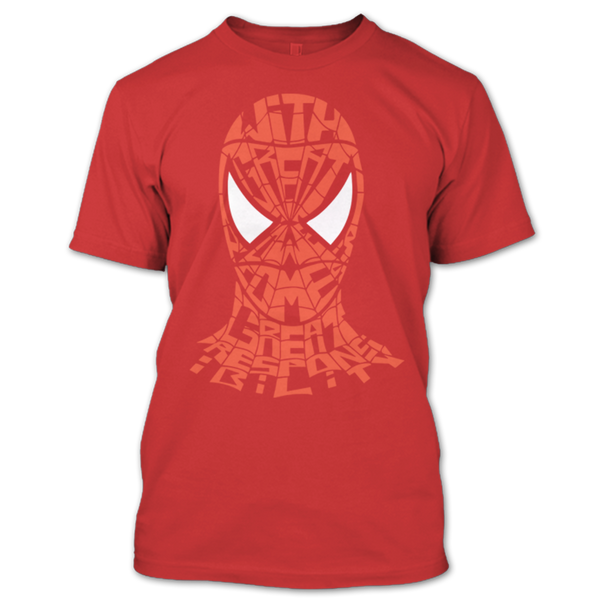 A black t-shirt with the shopify logo