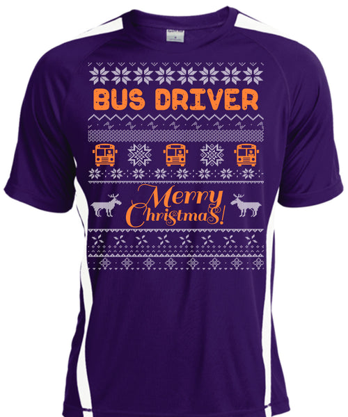 Bus Driver Merry Christmas T Shirt, Being A Driver T Shirt, Cool Shirt