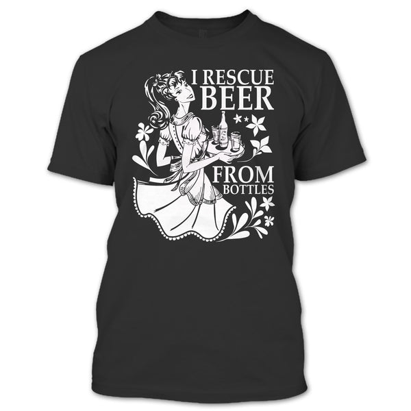 A black t-shirt with the shopify logo