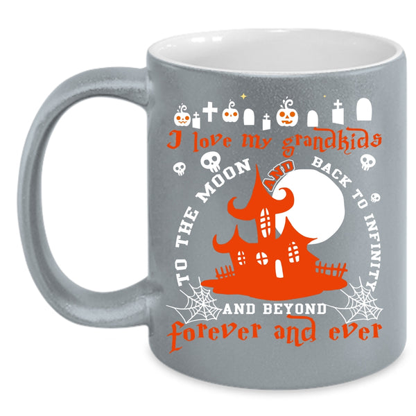 I Love My Grandkids Coffee Mug, Cute Gift For Grandparent Coffee Cup