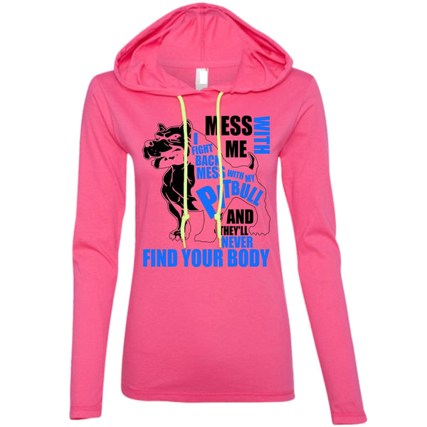 Mess With My Pit Bull T Shirt, I Love Pit Bull T Shirt, Awesome T-Shirts