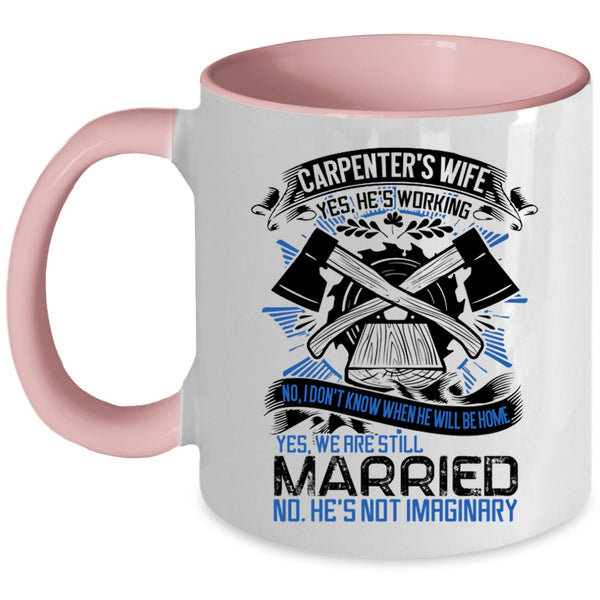 Awesome Carpenter's Wife Coffee Mug, Carpenter's Wife Accent Mug