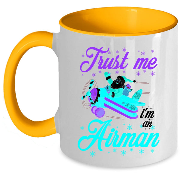 Christmas Gift For Airman Coffee Mug, I'm An Airman Accent Mug