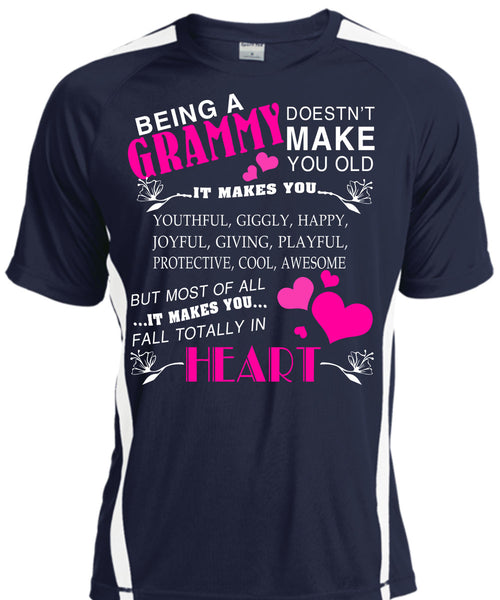 Being A Grammy T Shirt, It Makes You Fall Totally In Heart T Shirt, Cool Shirt