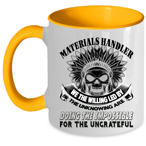 Cool Materials Handler Coffee Mug, Awesome Materials Handler Accent Mug