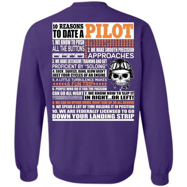 Down Your Landing Strip T Shirt, I Love Pilot Sweatshirt