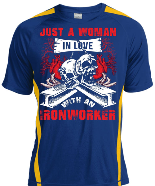 Love With An Ironworker T Shirt, Being An Ironworker T Shirt, Cool Shirt
