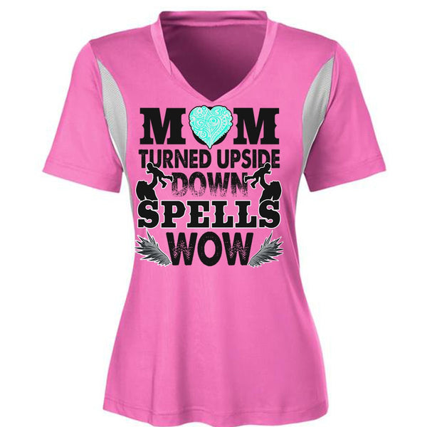 Mom Turned Upside Down Spells T Shirt, I Love Mom T Shirt, Awesome T-Shirts