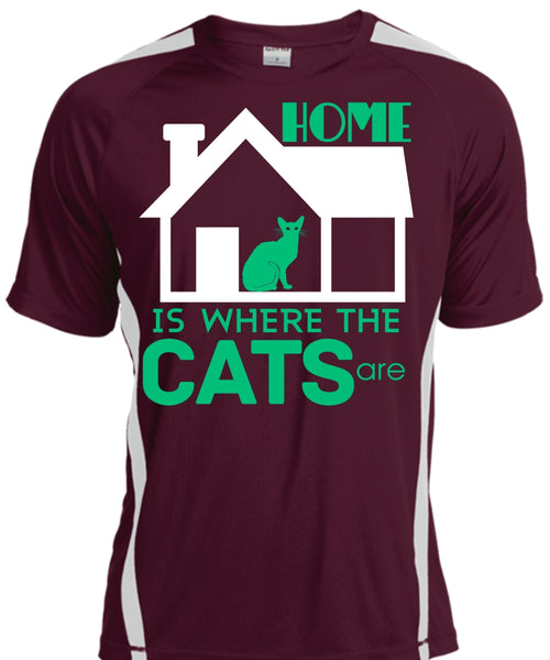 Home Is Where The Cats T Shirt, My Pets T Shirt