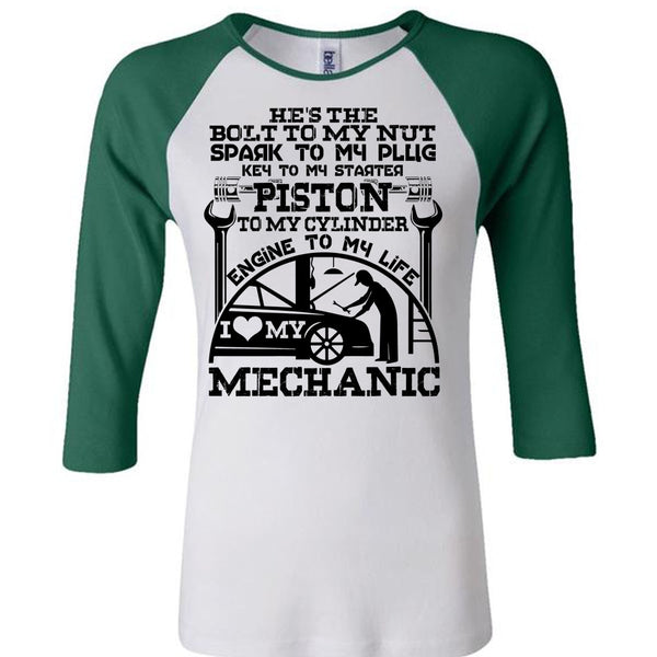 Engine To My Life T Shirt, Being A Mechanic T Shirt, Awesome T-Shirts