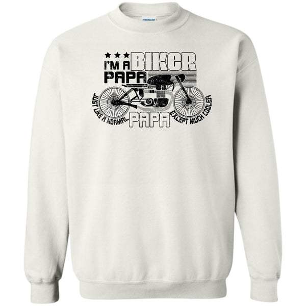 Gift For Grandpa T Shirt, I'm A Biker Papa Sweatshirt