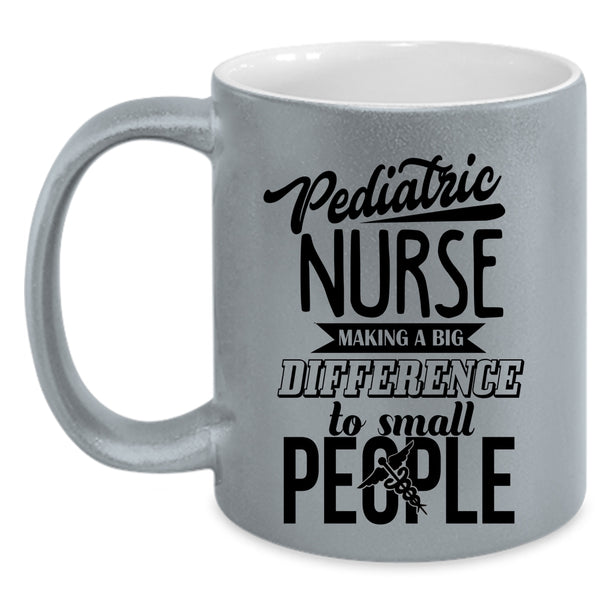 Awesome Gift For Nurses Coffee Mug, Pediatric Nurse Accent Mug