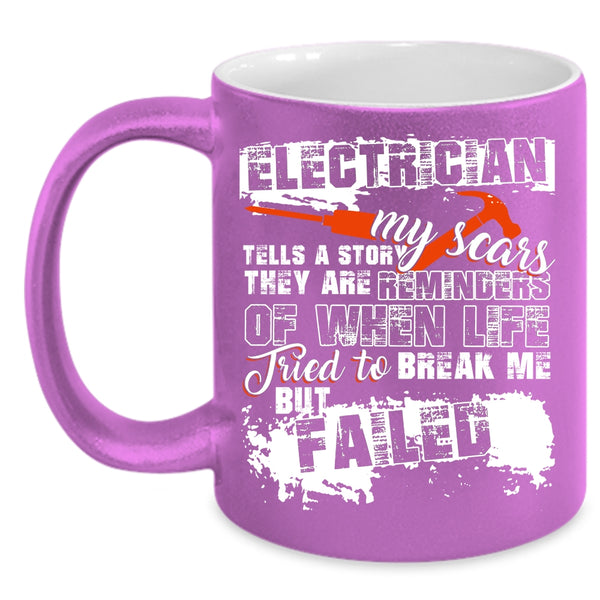 Electrician Coffee Mug, Funny Gift For Electricians Coffee Cup