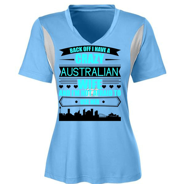 I Have A Crazy Australian Wife T Shirt, I Love Australian T Shirt, Awesome T-Shirts