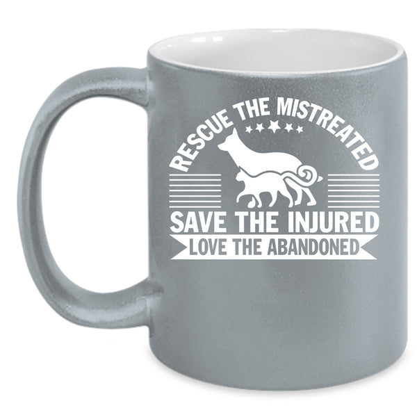 Rescue The Mistreated Coffee Mug, Best Zoologist Coffee Cup