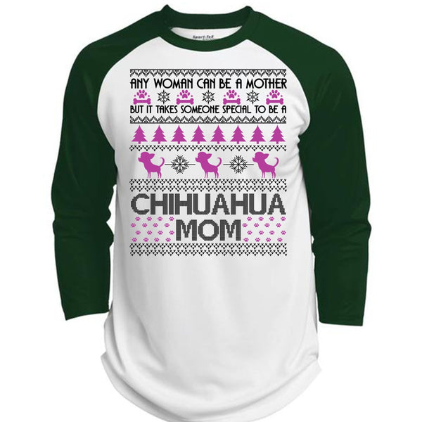 To Be A Chihuahua Mom T Shirt, I Love My Dog T Shirt, Awesome T-Shirts  (Polyester Game Baseball Jersey)