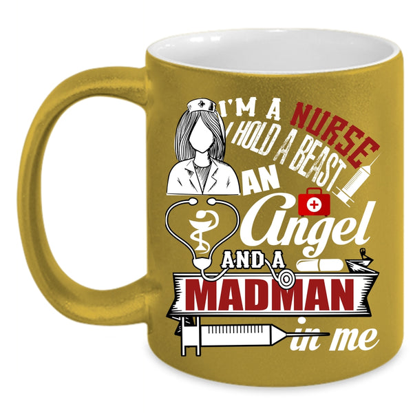 I'm A Nurse Coffee Mug, Funny Gift For Nurses Coffee Cup