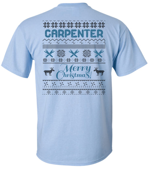 Carpenter Merry Christmas T Shirt, I Love Carpenter T Shirt