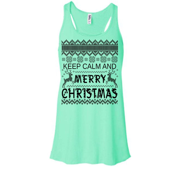 Keep Calm And Merry Christmas T Shirt, Merry Christmas Gift T Shirt, Awesome t-shirts