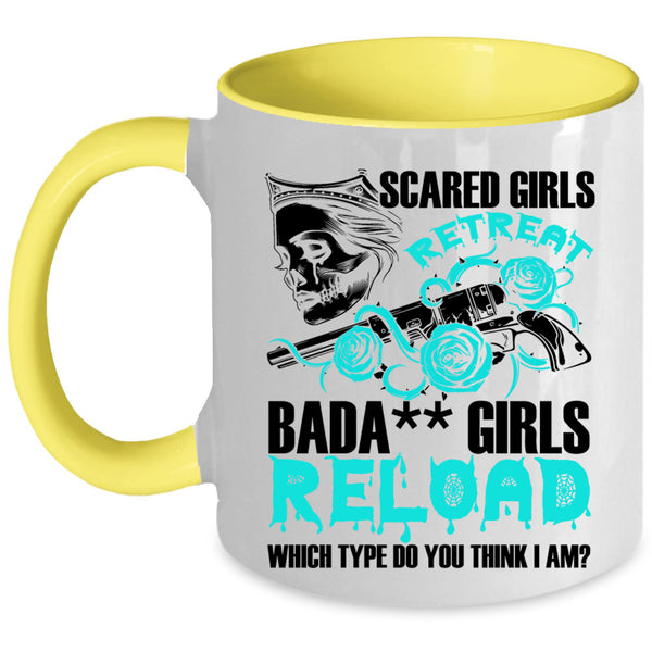 Which Type Do You Think I Am Coffee Mug, Scared Girls Retreat Accent Mug