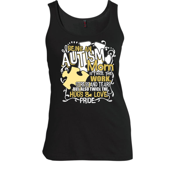 Being An Autism Mom T Shirt, I'm Autism Mom Tank Top