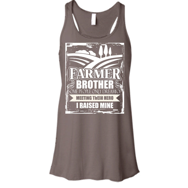 Farmer Brother T Shirt, Coolest Farmer Brother Tank Top