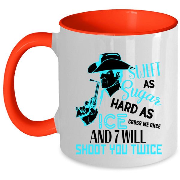 Hard As Ice Coffee Mug, Sweet As Sugar Accent Mug
