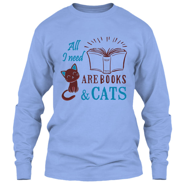 All I Need Are Books & Cats T Shirt, I'm A Coolest Book Reader T Shirt
