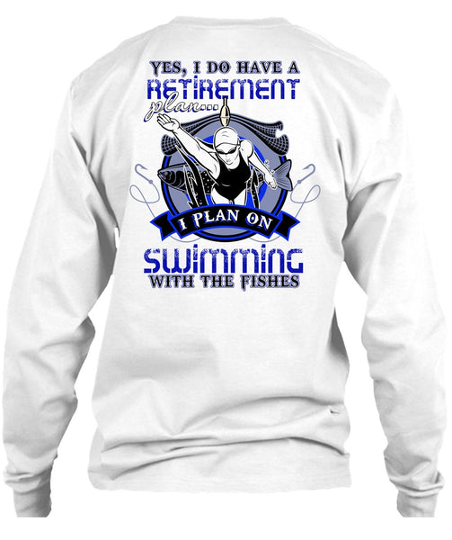 I Plan On Swimming T Shirt, I Love Swimming T Shirt