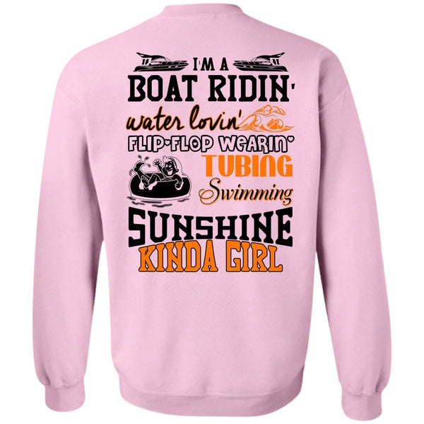 I Love Swimming T Shirt, Swimming Sunshine Kinda Girl Sweatshirt